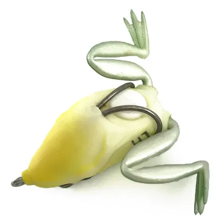 LunkerHunt Lunker Frog Nezasekávací, Green / Yellow, 7g, #6591