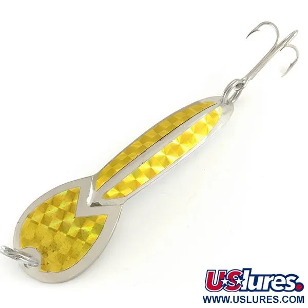 Glen Evans Loco 4 Plandavka, Nikl/Zlatý Hologram, 23g, #6600