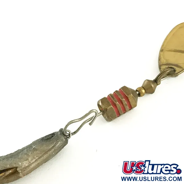 Mepps Comet Mino 1 Třpytka, Zlatá, 4.5g, Gumová Rybička, #6605