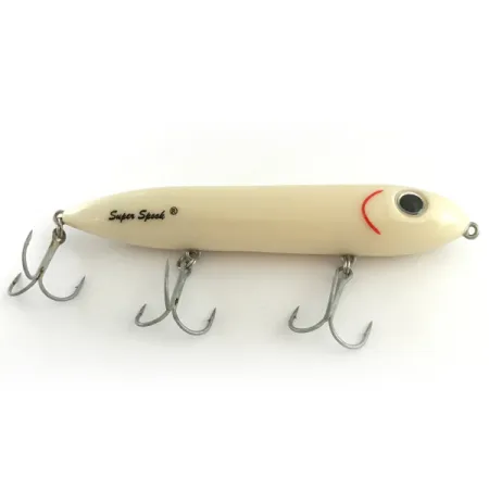 Heddon Super Spook Hladinová nástraha, Bílá, 25g, 3 trojháčky, #6618