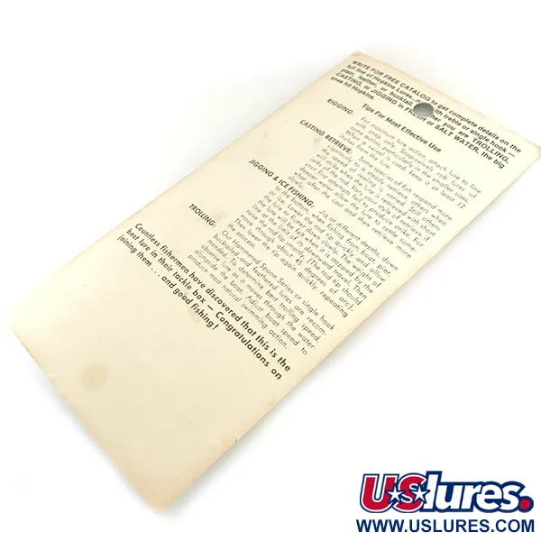 Hopkins Shorty 75 Jig, Tepané zlato, 21g, Nerezové tělo, #6623