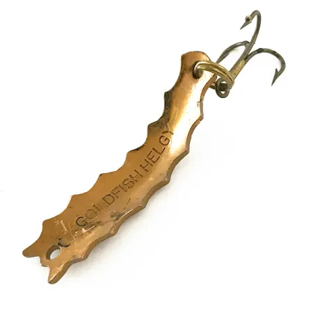 Al's Goldfish Helgy Plandavka, Měď/Červená, 5.5g, tvar larvy, #6650