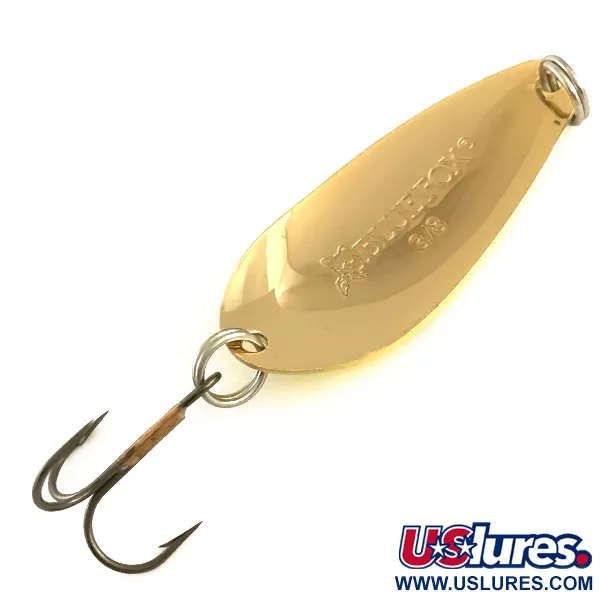 Blue Fox Strobe Tear Drop Plandavka, Five of Diamonds, 11g, Zlato, #6661