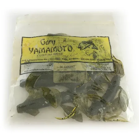 Gary Yamamoto Kreature Gumová Nástraha, Green Pumpkin, 10cm, #6666