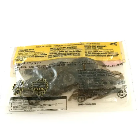 Berkley PowerBait Bungee Hawg nástraha, Green Pumpkin, 7cm, #6671