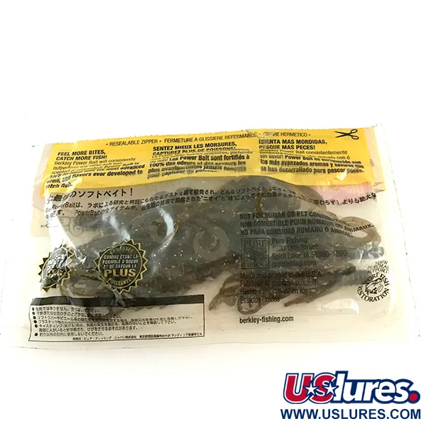 Berkley PowerBait Bungee Hawg nástraha, Green Pumpkin, 7cm, #6671