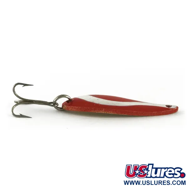 Acme Fiord Spoon Plandavka, Červená / Bílá / Zlatá, 7g, #6697