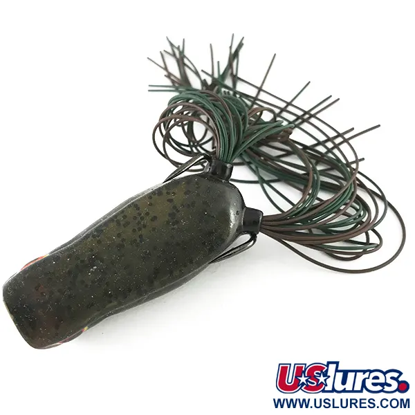 SPRO Dean Rojas Bronzeye Frog Popper, Černá, 14g, Duté Tělo, #6710