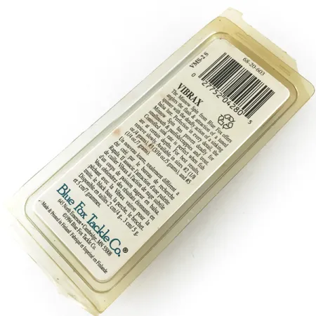 Blue Fox Vibrax Minnow Spin 1 Třpytka, Stříbrná, 4g, Balsa, #6718