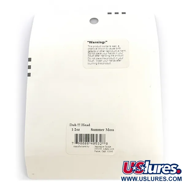 Duh!!! Head kit Offsetové Hlavičky, Black / Green Metallic, 14g, #6721