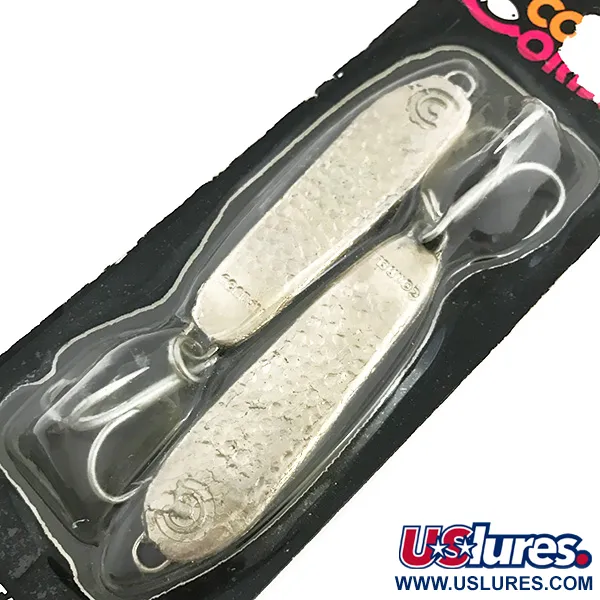 Cotton Cordell CC Spoon Třpytka, Stříbro, 21g, Vertikální Přívlač, #6725