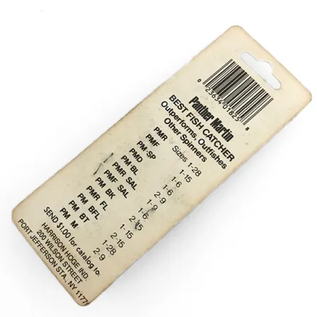 Panther Martin 9 Rotačka, Stříbrná / Zelená, 11g, Průběžný list, #6732