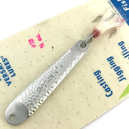 Hopkins s1 - Jig Lure Plandavka, Tepaný nikl, 11g, Bucktail, #6735
