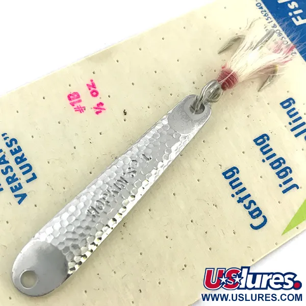 Hopkins s1 - Jig Lure Plandavka, Tepaný nikl, 11g, Bucktail, #6735