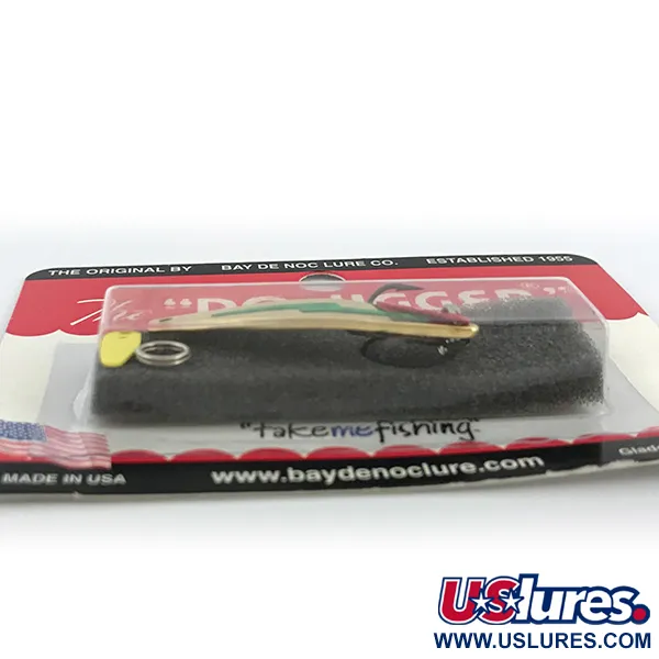 Bay de Noc Do-Jigger 1 Plandavka, Zlato/Zelená, 5g, pozlacená, #1DJGCH