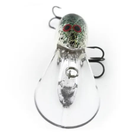 Norman DD22 Crankbait, Bílá/Černá/Duhové třpytky, 28g, #6742