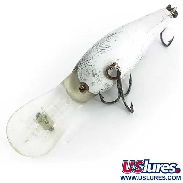 Rebel Deep Wee R Crankbait, Stříbrná, 10g, Hlubokopotápivý, #6757