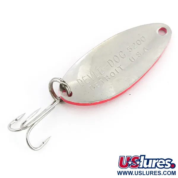 Eppinger Dardevle Devle Dog 5200 UV Plandavka, Červená/Nikl, 7g, UV, #6773