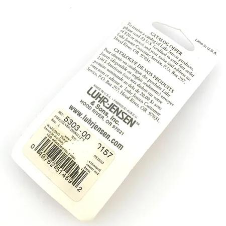 Luhr Jensen Loco 1 UV Plandavka, Red / Hologram, 4g, UV efekt, #6779