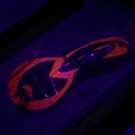 Luhr Jensen Loco 1 UV Plandavka, Red / Hologram, 4g, UV efekt, #6779