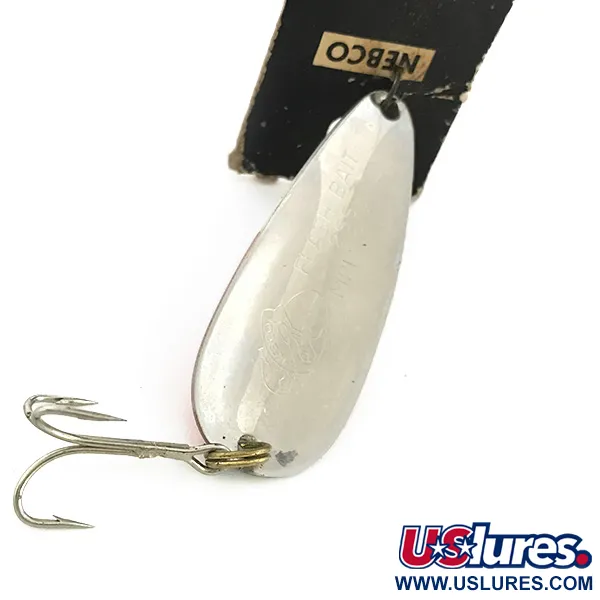 Nebco FlashBait 266 Plandavka, Červená / Bílá / Nikl, 10g, #6801