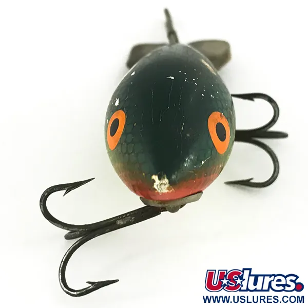 Bomber 400 series Wobler, Zeleno-Žlutý, 12,5g, Dřevěná, #6809