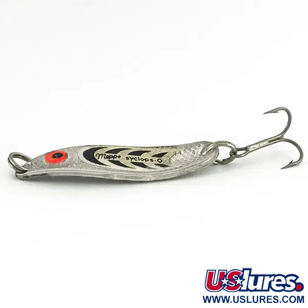 Mepps Syclops 00 Plandavka, Stříbrná, 4,5g, Šupinatý vzor, #6820