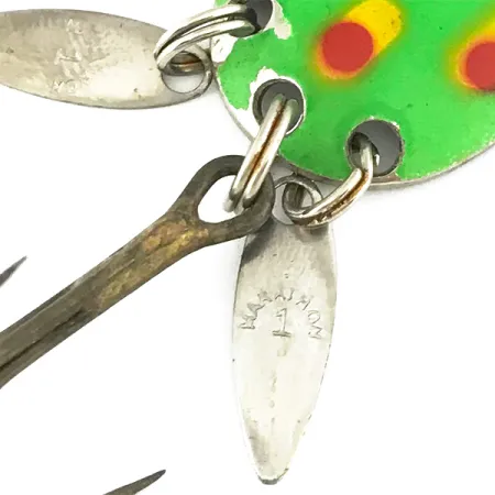 Marathon (with sonic blades) Třpytka, Zelená, 6cm, Svítící, #6821