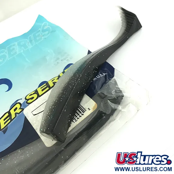 Yamamoto Saltwater series Gumová Nástraha, Black/Hologram Belly, #6830