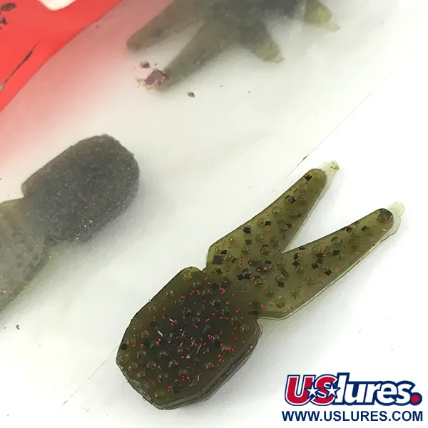 Zoom Tiny Salty Chunk, Green Pumpkin Red, 4,5 cm, gumová nástraha #6831