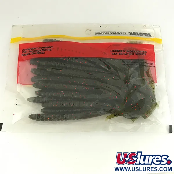 Zoom Super Salt Plus gumová nástraha, Avocado, 12.7cm, žebrovaná, #6832