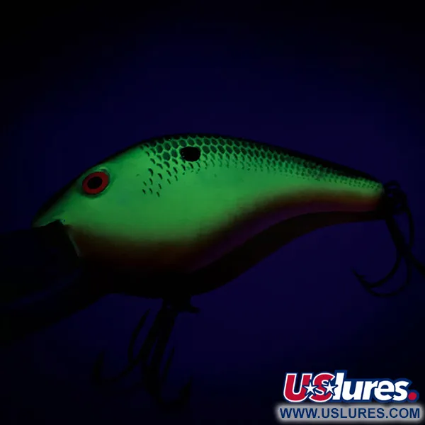 Mann's Depth Plus Ol' Homer Wobler, Žlutá / Zelená, 8 cm, #6862