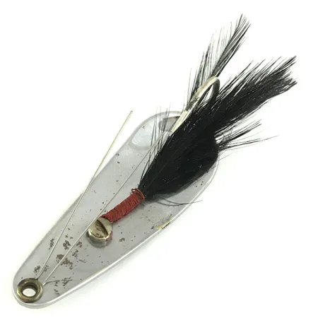 Weezel bait Rex Spoon Plandavka, Nikl / Černá, 12,5g, #6879