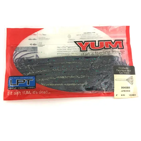 YUM DOOZE Gumová nástraha, June Bone, 20 cm, Sukénkový ocas, #6888