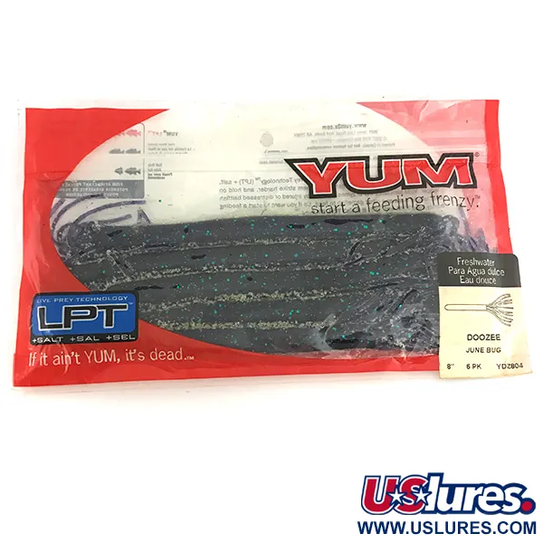 YUM DOOZE Gumová nástraha, June Bone, 20 cm, Sukénkový ocas, #6888