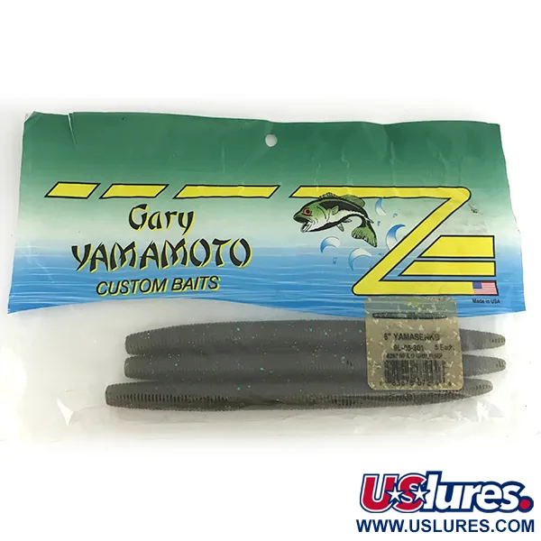 Gary Yamamoto Yamamoto YamaSenko Gumová nástraha, Zelená, 15cm, #6889