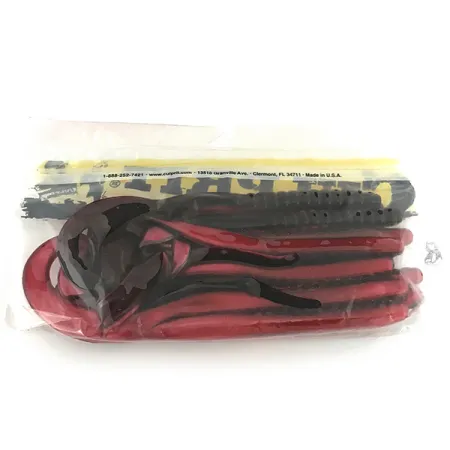 Culprit Original Worm gumová nástraha, Red Shad, 14cm, Ribbon Tail, #6897