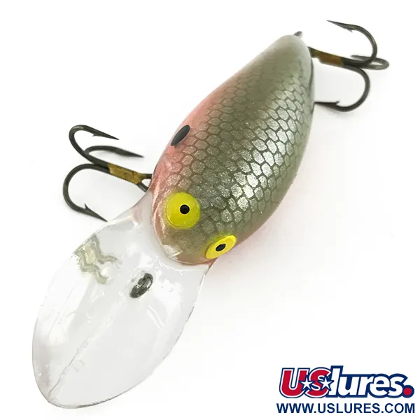 Bomber model 6A Crankbait, Černá Perla, 11g, Chrastítka, #6899