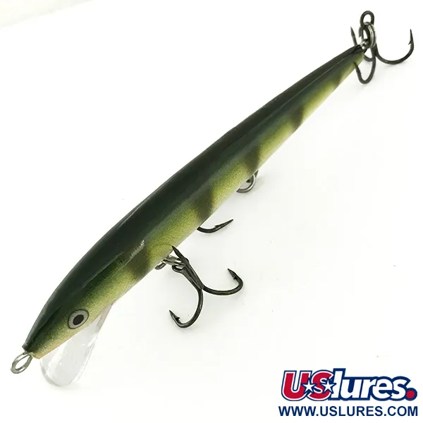 Rapala Original Floater F11 Plovoucí Wobler, Okoun, 6g, Balza, #6904