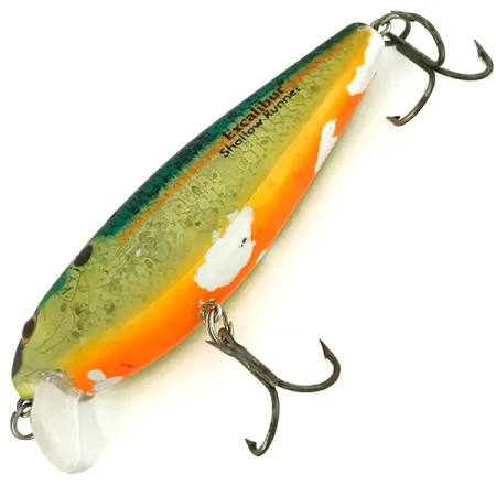 Heddon Excalibur Shallow Runner Swim N Image, Gold/Green, 12,5g, #6906