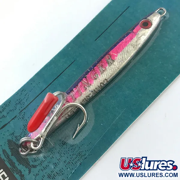 Luhr Jensen Deep Stinger UV Jig, Stříbrná / Červená, 21g, UV aktivní, #6927