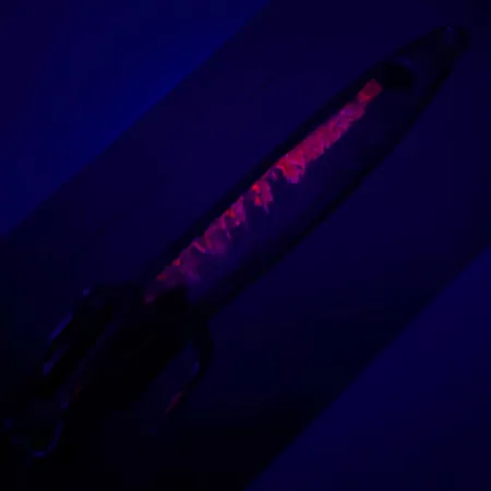 Luhr Jensen Deep Stinger UV Jig, Stříbrná / Červená, 21g, UV aktivní, #6927