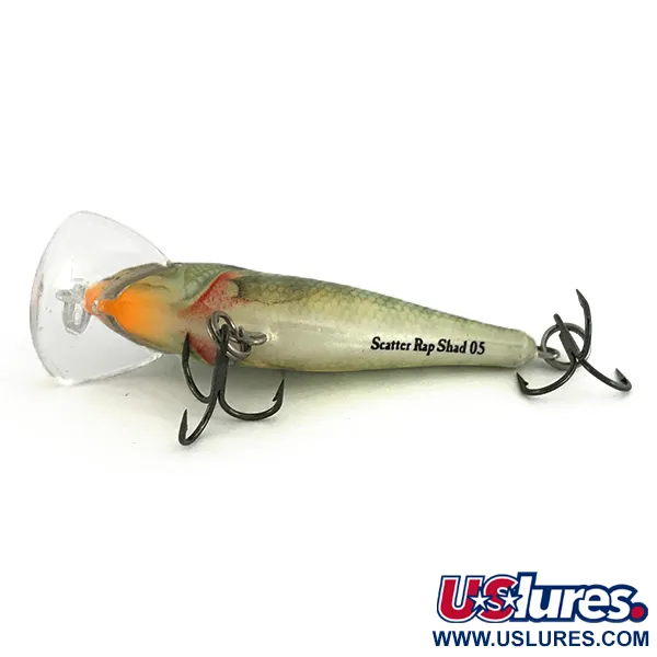 Rapala Scatter Rap Shad SCRS05 Wobler, Okoun, 5g, Scatter Lip, #6941