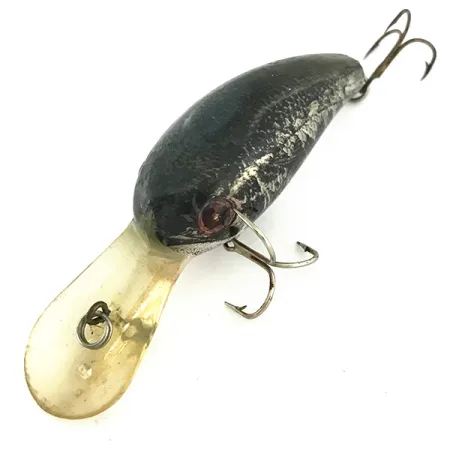 Cotton Cordell Big O Crankbait, Black/Silver/Gold, 10g, Plovoucí, #6944