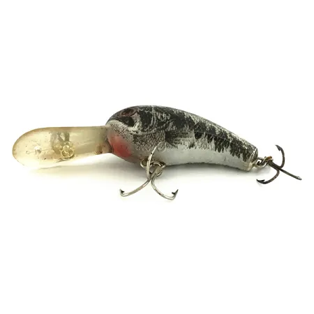Cotton Cordell Big O Crankbait, Black/Silver/Gold, 10g, Plovoucí, #6944