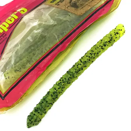 Chompers Garlic&Sаl Gumová Nástraha, Chartreuse Pepper, 10,8cm, #6951