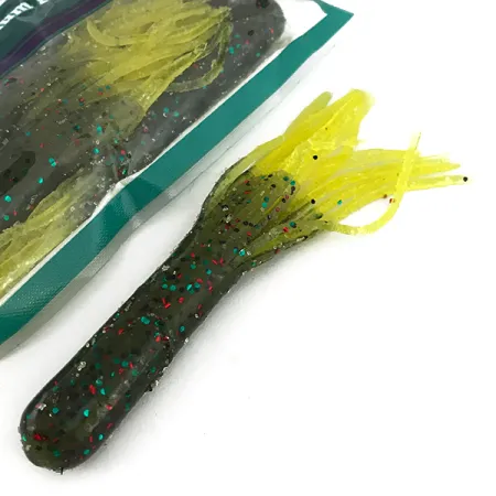 Bass Pro Shops Tournament Series Guma, Green Pumpkin, 10cm, #6952