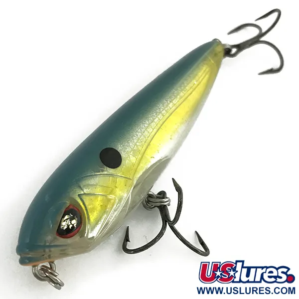 Gary Yamamoto Tate' Pencil Stickbait, Teal/Žlutá, 10g, #6960