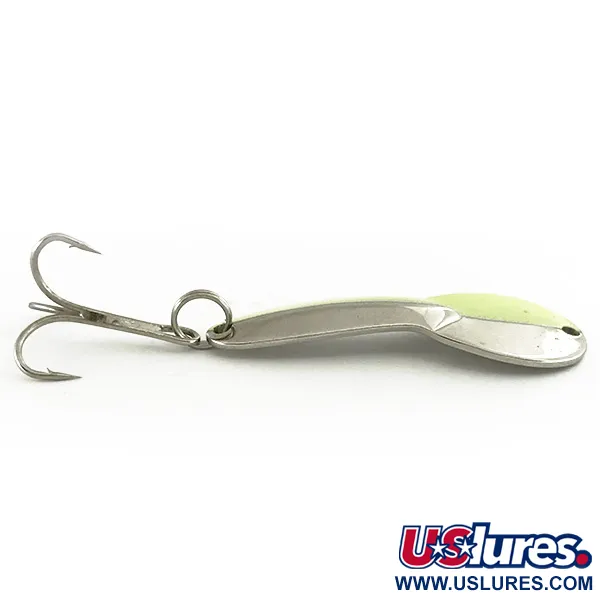 Acme Dazzler #2 Plandavka, Nikl / Zelená, 7g, Vintage, #6981