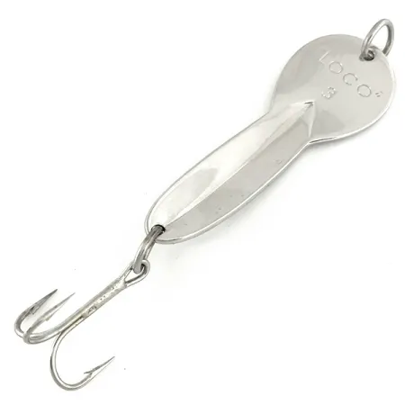 Luhr Jensen Loco 3 Plandavka, Nikl, 17g, poniklovaná, #7000